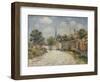 The Village Street; La Rue De Village-Gustave Loiseau-Framed Giclee Print