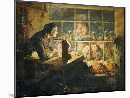 The Village Sweet Shop, 1897-Ralph Hedley-Mounted Giclee Print