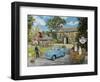 The Village Tea Rooms-Trevor Mitchell-Framed Giclee Print