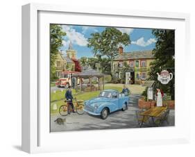 The Village Tea Rooms-Trevor Mitchell-Framed Giclee Print