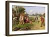 The Village Team, 1856-William Henry Knight-Framed Giclee Print