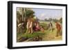 The Village Team, 1856-William Henry Knight-Framed Giclee Print