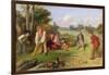 The Village Team, 1856-William Henry Knight-Framed Giclee Print