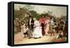 The Village Wedding, 1883-Sir Samuel Luke Fildes-Framed Stretched Canvas