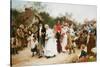 The Village Wedding. 1883-Sir Samuel Luke Fildes-Stretched Canvas