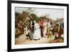 The Village Wedding. 1883-Sir Samuel Luke Fildes-Framed Giclee Print