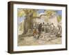 The Village Well, 1864-William 'Crimea' Simpson-Framed Premium Giclee Print