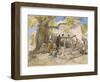 The Village Well, 1864-William 'Crimea' Simpson-Framed Premium Giclee Print