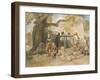 The Village Welll, from 'India Ancient and Modern', 1867 (Colour Litho)-William 'Crimea' Simpson-Framed Giclee Print