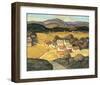 The Village-H^ Mabel May-Framed Art Print