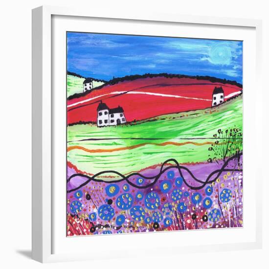 The Village-Caroline Duncan-Framed Giclee Print