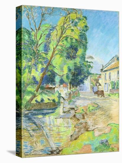 The Village-Armand Guillaumin-Stretched Canvas