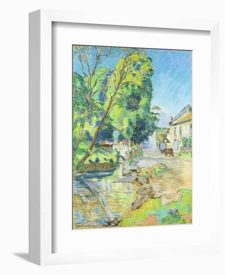 The Village-Armand Guillaumin-Framed Giclee Print