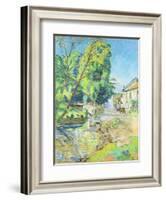 The Village-Armand Guillaumin-Framed Giclee Print