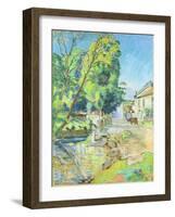 The Village-Armand Guillaumin-Framed Giclee Print