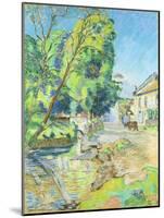 The Village-Armand Guillaumin-Mounted Giclee Print