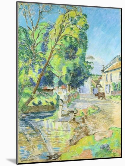 The Village-Armand Guillaumin-Mounted Giclee Print