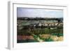 The Village-Berthe Morisot-Framed Premium Giclee Print