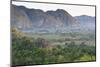 The Vinales Valley, Bathed in Early Morning Sunlight, from Hotel Los Jasmines-Lee Frost-Mounted Photographic Print