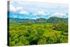 The Vinales Valley in Cuba, a Famous Tourist Destination and a Major Tobacco Growing Area-Kamira-Stretched Canvas