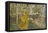 The Vine, 1884-Carl Larsson-Framed Stretched Canvas