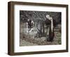 The Vine Dresser and the Fig Tree-James Tissot-Framed Premium Giclee Print