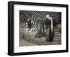 The Vine Dresser and the Fig Tree-James Tissot-Framed Premium Giclee Print