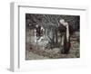 The Vine Dresser and the Fig Tree-James Tissot-Framed Premium Giclee Print
