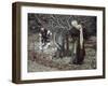 The Vine Dresser and the Fig Tree-James Tissot-Framed Giclee Print