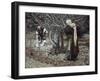 The Vine Dresser and the Fig Tree-James Tissot-Framed Giclee Print