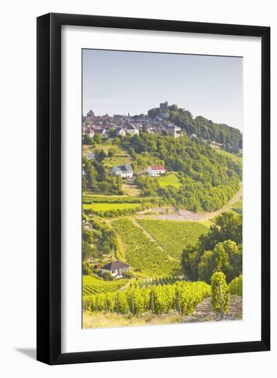 The Vineyards of Sancerre in the Loire Valley, Cher, Centre, France, Europe-Julian Elliott-Framed Premium Photographic Print