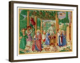 The Vintage and Drunkenness of Noah, 1469-1484-Franz Kellerhoven-Framed Giclee Print