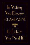Champagne Victory-The Vintage Collection -Giclee Print