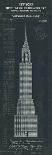 Chrysler Building Plan-The Vintage Collection-Giclee Print