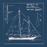 Titanic Blueprint Vintage I-The Vintage Collection-Giclee Print