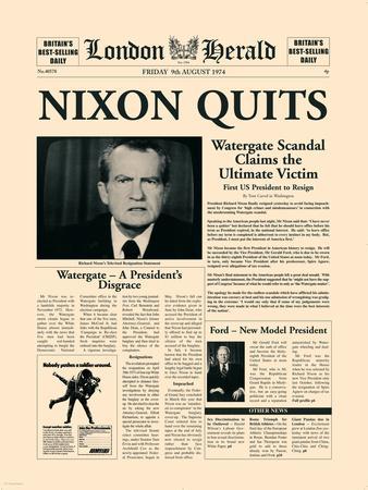 Nixon Quits