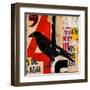 The Vintage Crow-Erin Ashley-Framed Art Print