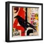 The Vintage Crow-Erin Ashley-Framed Art Print