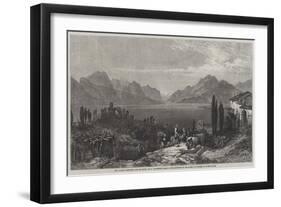 The Vintage, Desenzano, Lago Di Garda-William Harding Collingwood-Smith-Framed Giclee Print