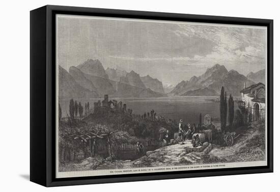 The Vintage, Desenzano, Lago Di Garda-William Harding Collingwood-Smith-Framed Stretched Canvas