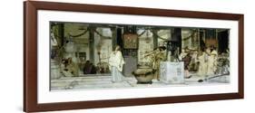 The Vintage Festival in Ancient Rome, 1871-Sir Lawrence Alma-Tadema-Framed Giclee Print