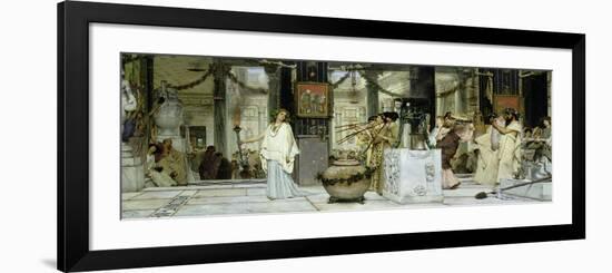 The Vintage Festival in Ancient Rome, 1871-Sir Lawrence Alma-Tadema-Framed Giclee Print