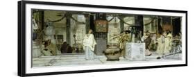 The Vintage Festival in Ancient Rome, 1871-Sir Lawrence Alma-Tadema-Framed Giclee Print