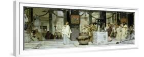 The Vintage Festival in Ancient Rome, 1871-Sir Lawrence Alma-Tadema-Framed Giclee Print