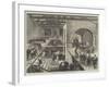 The Vintage of Medoc, Cuvier or Pressing-House at Chateau D'Estournel-null-Framed Giclee Print