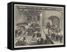 The Vintage of Medoc, Cuvier or Pressing-House at Chateau D'Estournel-null-Framed Stretched Canvas