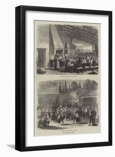 The Vintage of Medoc-null-Framed Giclee Print