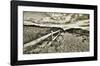 The Vintage Vanishing Point-Eric Wood-Framed Art Print