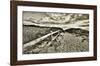 The Vintage Vanishing Point-Eric Wood-Framed Art Print