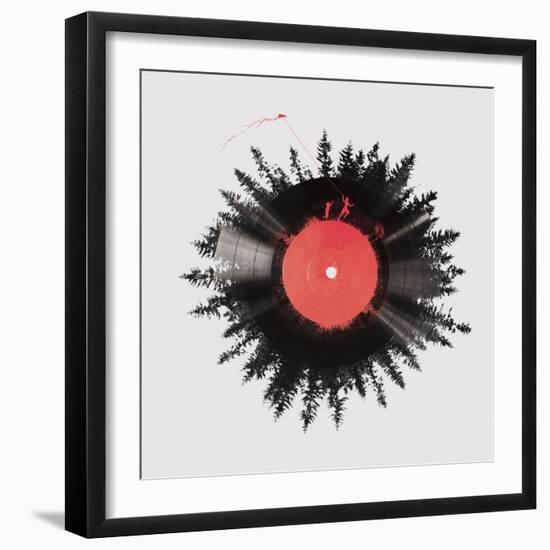 The Vinyl of My Life-Robert Farkas-Framed Giclee Print